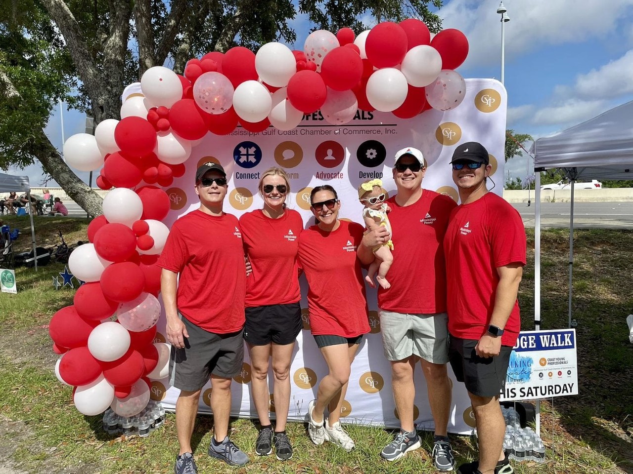 Gulf Coast Chamber and Mississippi Power employees