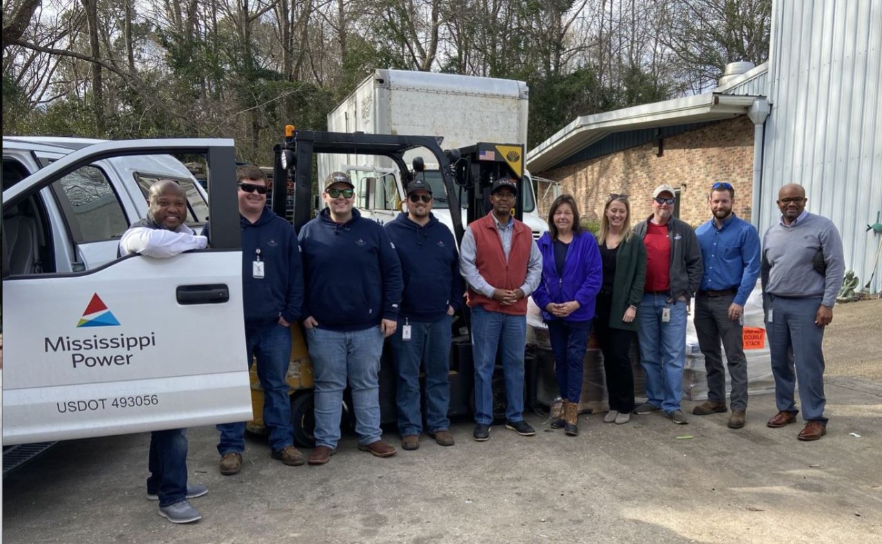 Mississippi Power employees deliver food to Alabama tornado victims