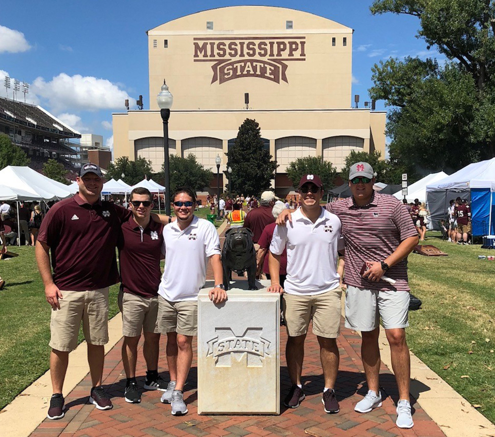 Group of friends at Mississippi Power