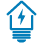 House as a lightbulb icon