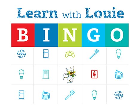 Learn with Louie Bingo