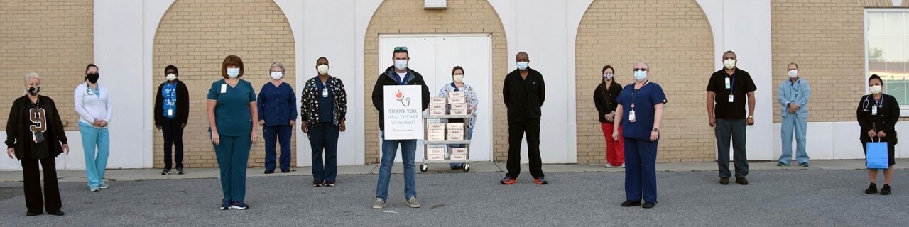 Mississippi Power volunteers gathered