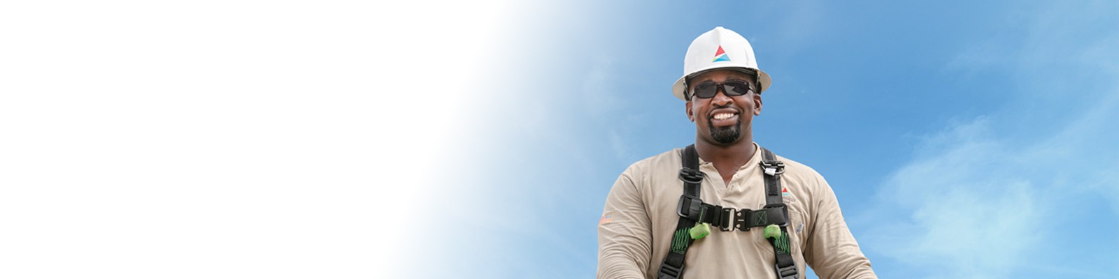 photo of lineman outside
