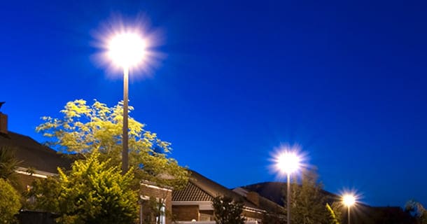 Business Outdoor Lighting