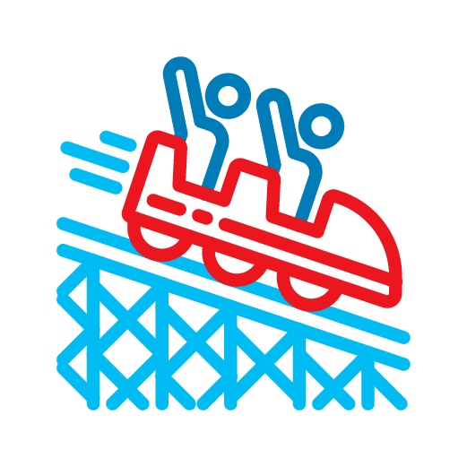 roller coaster icon