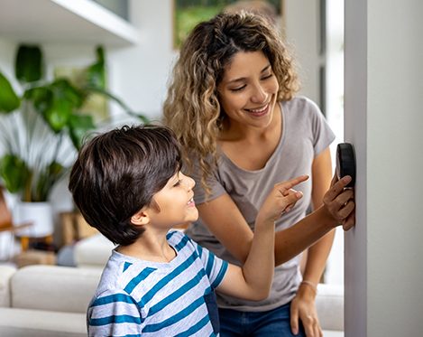 Smart Thermostat and Electric Car Charger