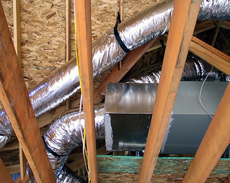 ac ducts in ceiling